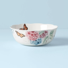 Butterfly Meadow Hydrangea Large Serving Bowlafternoon tea dessert tray