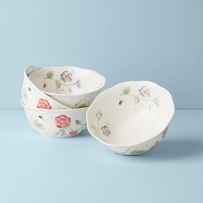 Butterfly Meadow Large All-Purpose Bowls - Set of 4modern kitchen decor ,kitchen dinner set ,dinnerware 