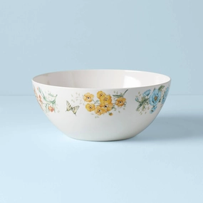 Butterfly Meadow Melamine Large Serving Bowlmodern kitchen decor ,kitchen dinner set ,dinnerware 