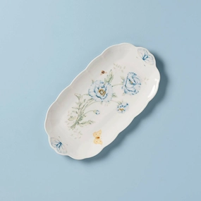 Butterfly Meadow Oblong Sandwich Traymodern kitchen decor ,kitchen dinner set ,dinnerware 