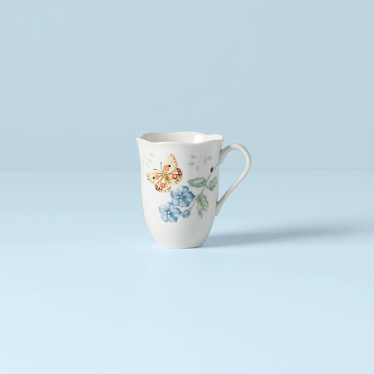 Butterfly Meadow Orange Sulphur Mugglass cups ,personalized mugs 