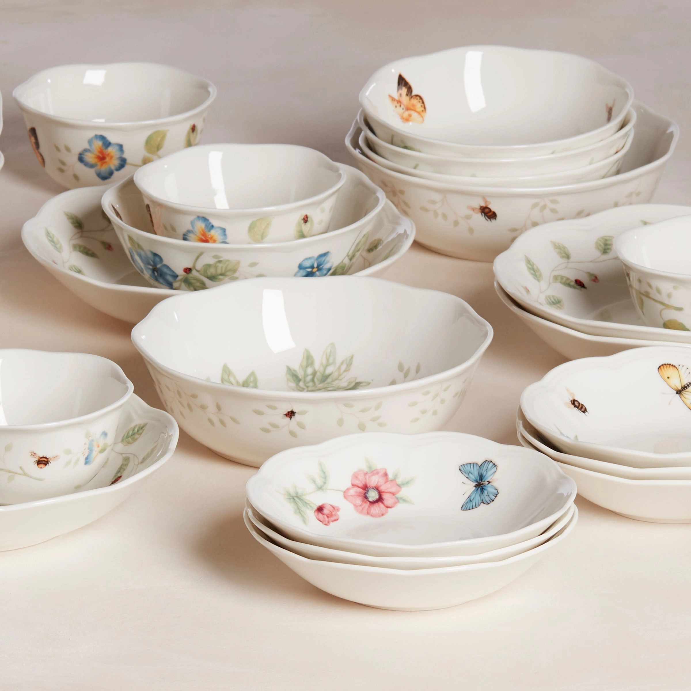 Butterfly Meadow Pasta Bowl