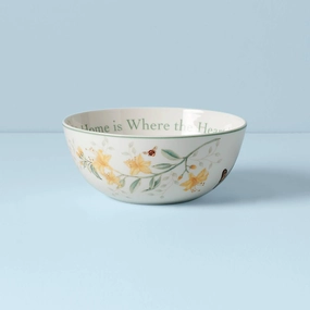 Butterfly Meadow "Home is Where The Heart is" Bowlmodern kitchen decor ,kitchen dinner set ,dinnerware 
