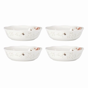 Butterfly Meadow Soup Bowls - Set of 4modern kitchen decor ,kitchen dinner set ,dinnerware 