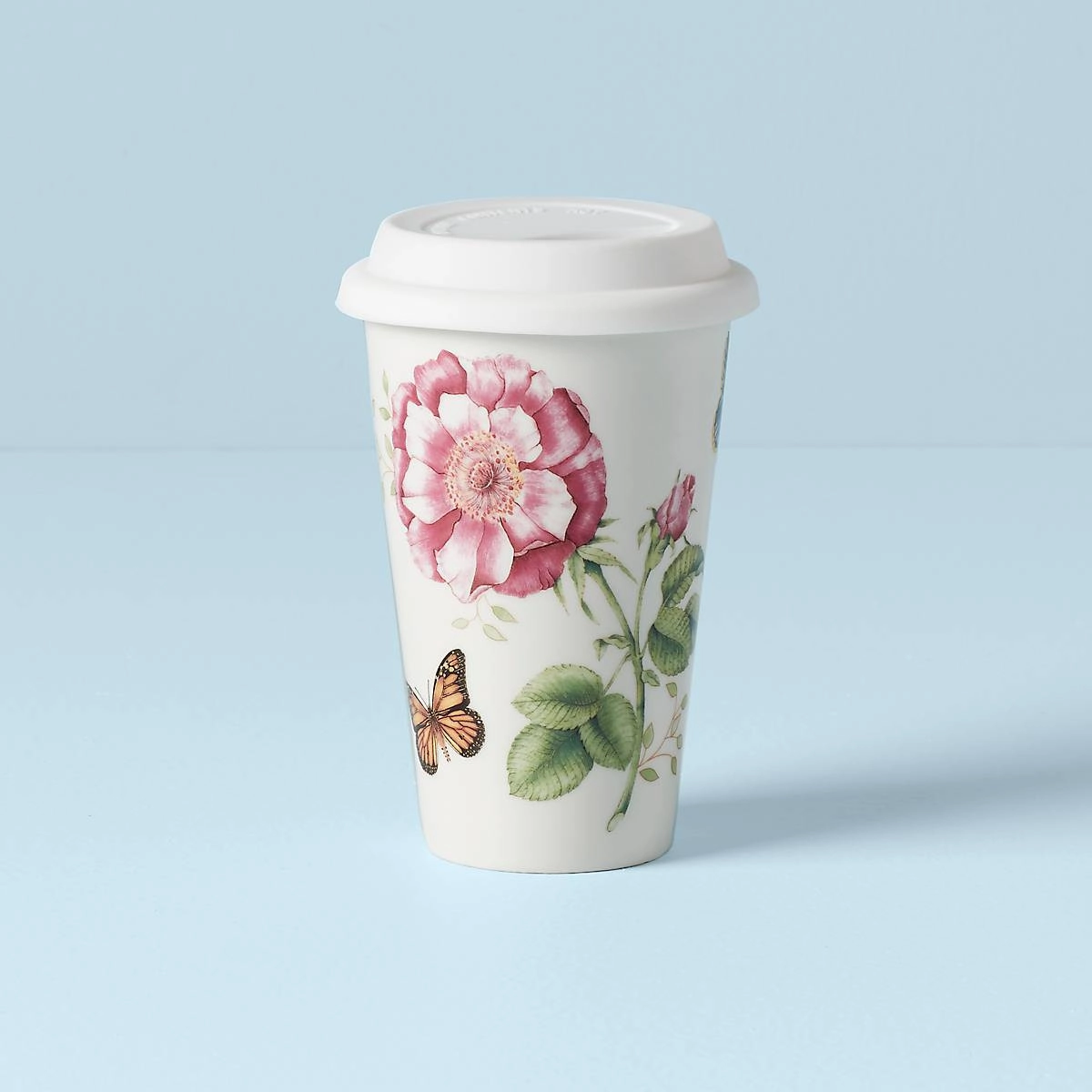 Butterfly Meadow Thermal Travel Mugglass cups ,personalized mugs 