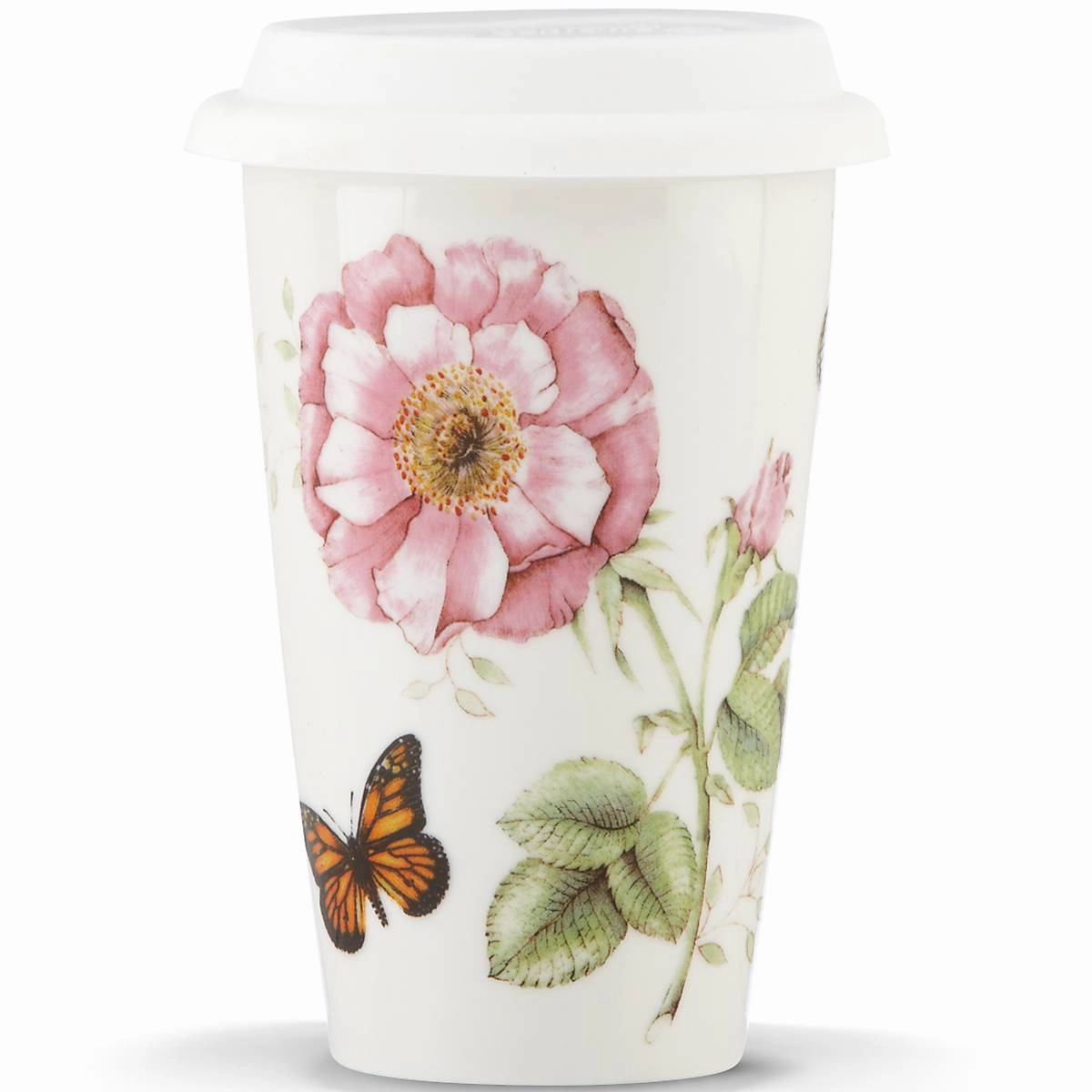 Butterfly Meadow Thermal Travel Mug