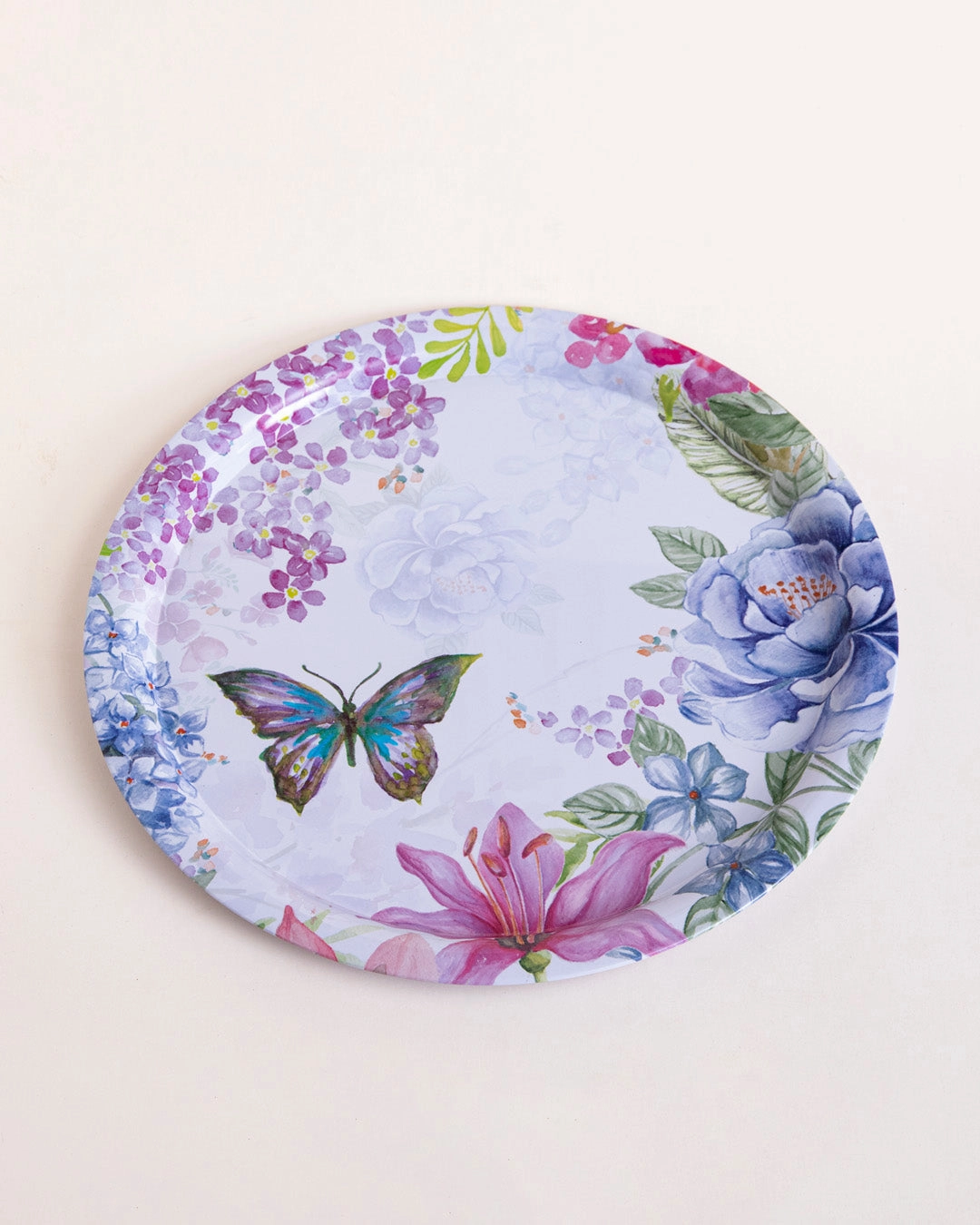 Butterfly Serving Tray - Set Of 2