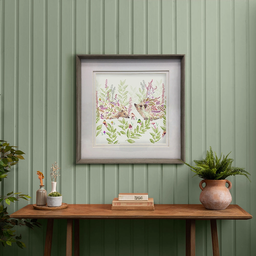 Buttons & Ginger Framed Print Nut/Ginger Linenmodern home decor ,home decor for bedroom 