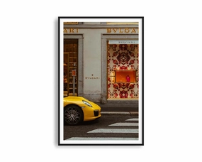 Bvlgari Streetmodern abstract painting decor