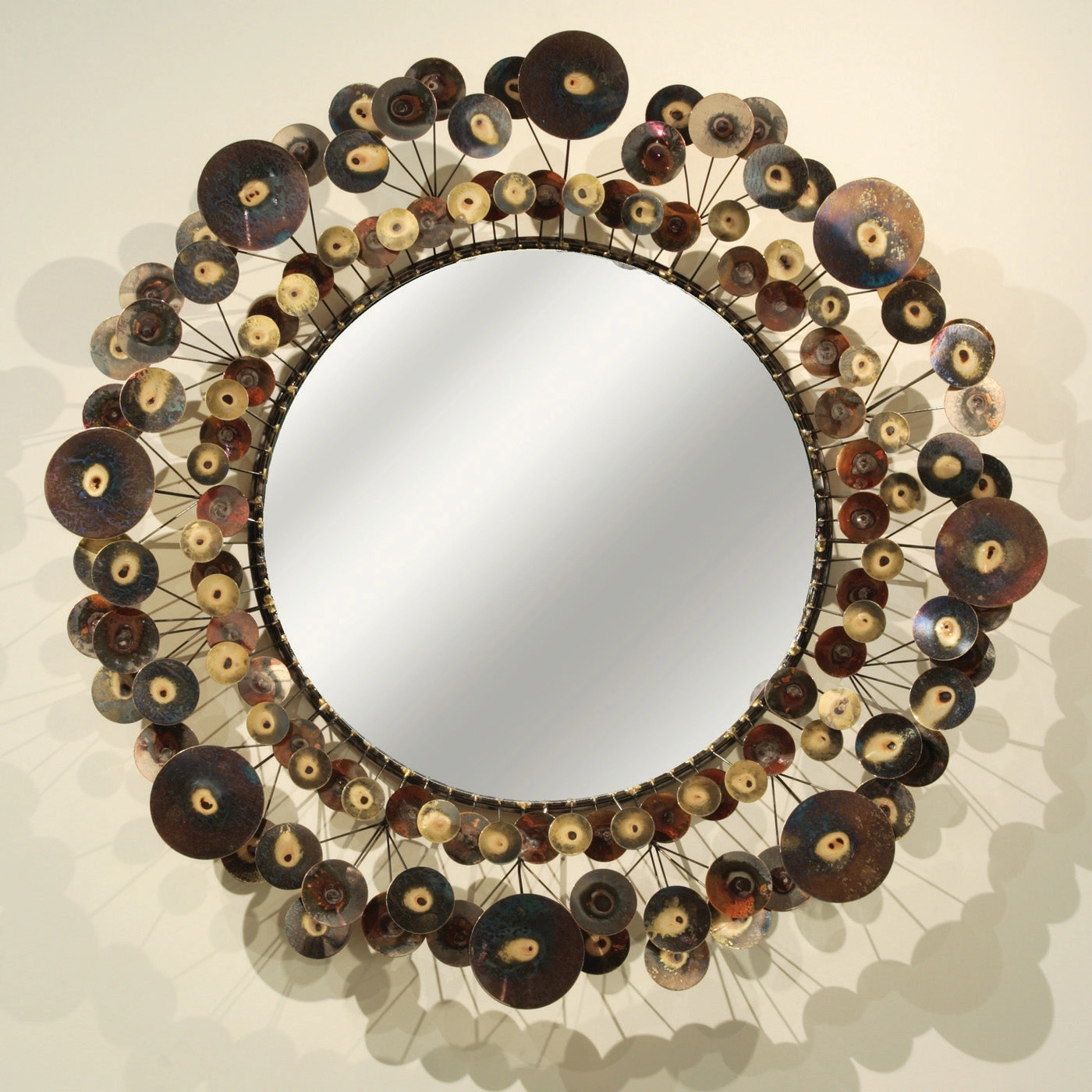C. Jer?? Raindrops Wall Sculpture Mirror