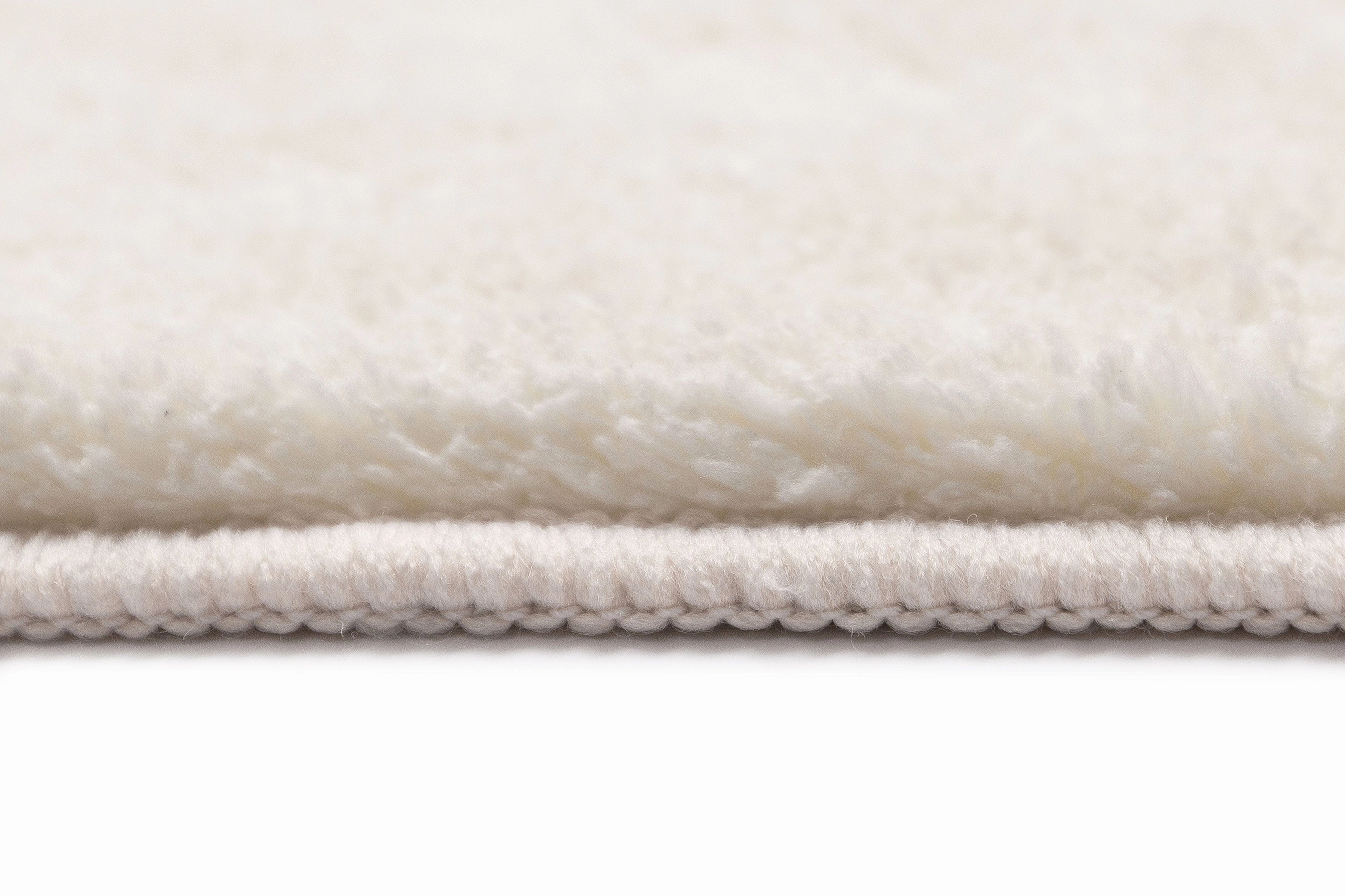 Cabanela Cream and Beige Distressed Washable Rug