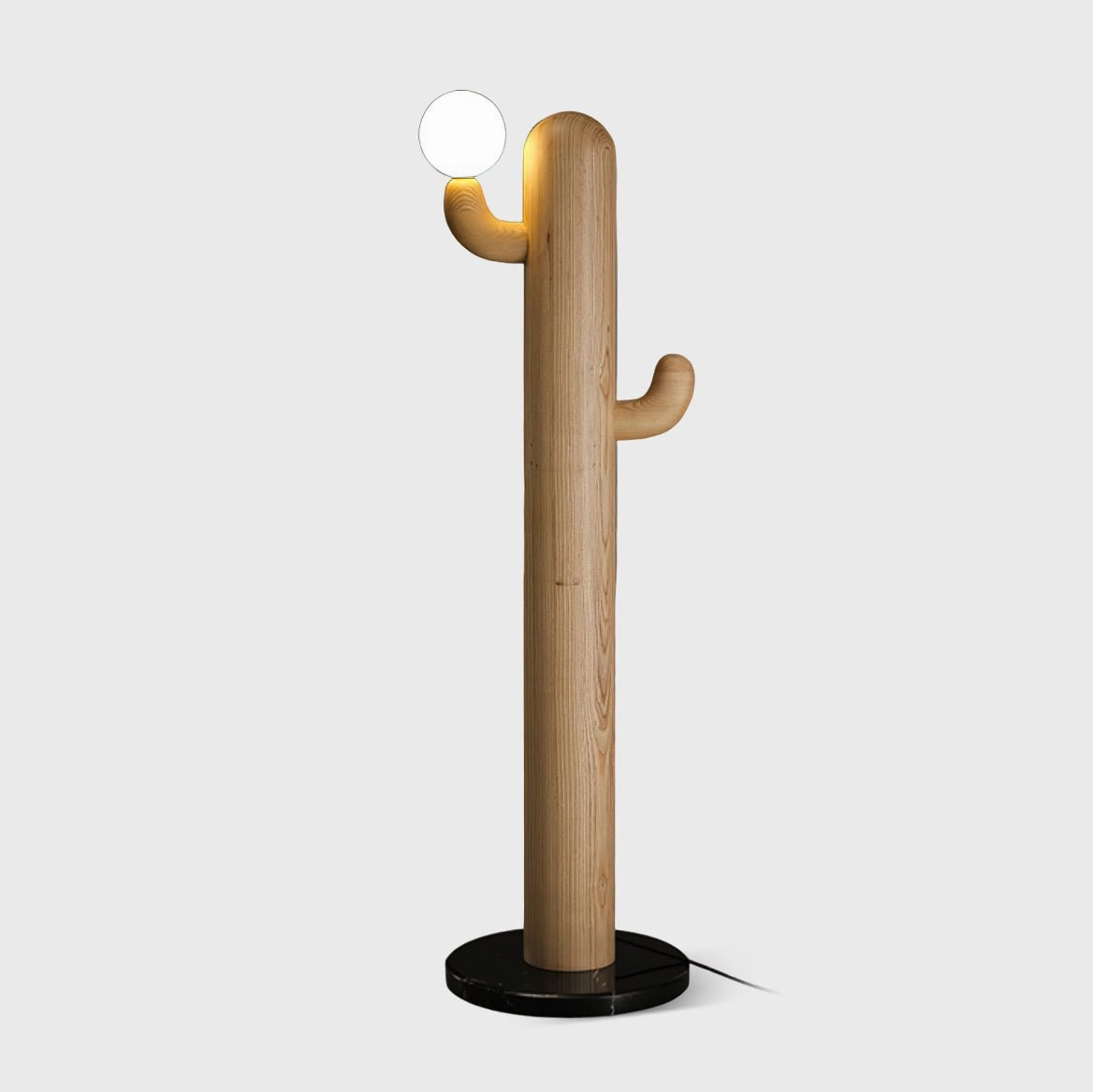 Cactus Wood Floor Lamp