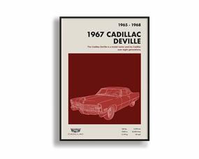Cadillac Deville 01modern abstract painting decor