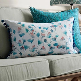 Cala Printed Pom Pom Cushion Marinebedding sets ,throw blankets 
