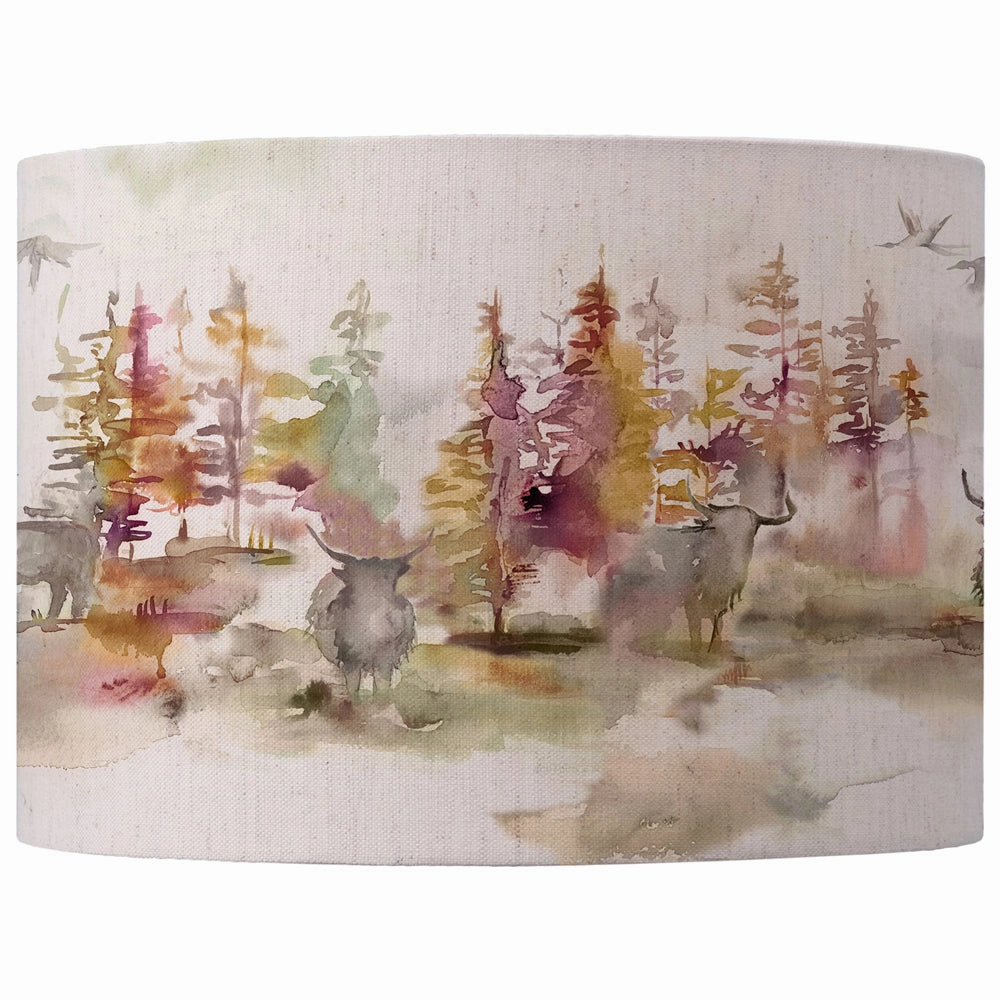 Caledonian Forest Eva Lamp Shade Linen