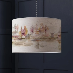 Caledonian Forest Eva Lamp Shade Linenmodern home decor ,home decor for bedroom 