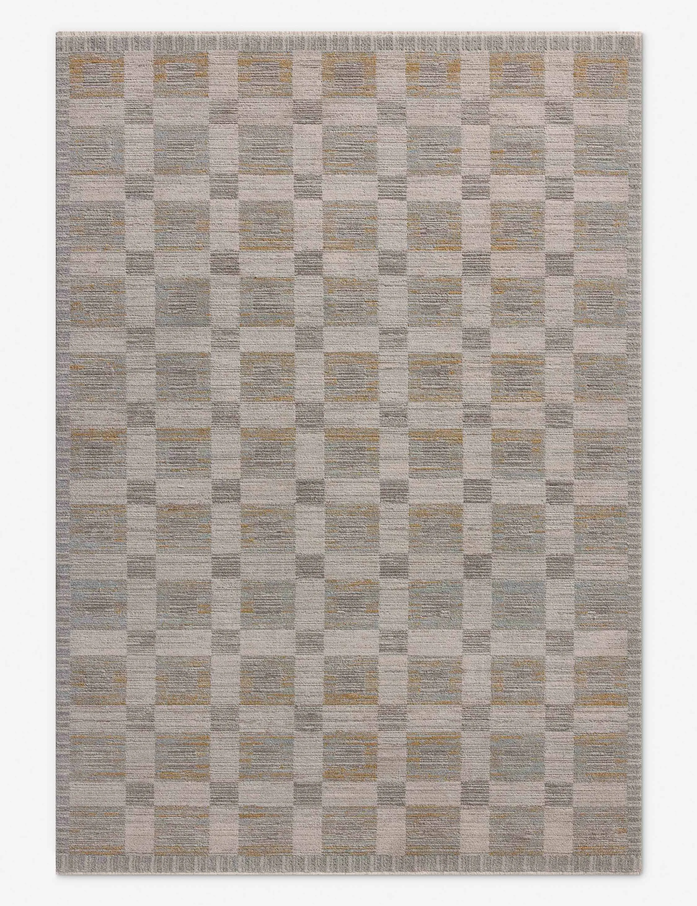 Cali II Rug by Amber Lewis x Loloimodern color block patchwork rug