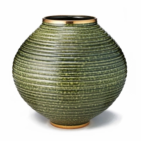 Calinda Moon Vase Forest Greennordic style desktop ornaments
