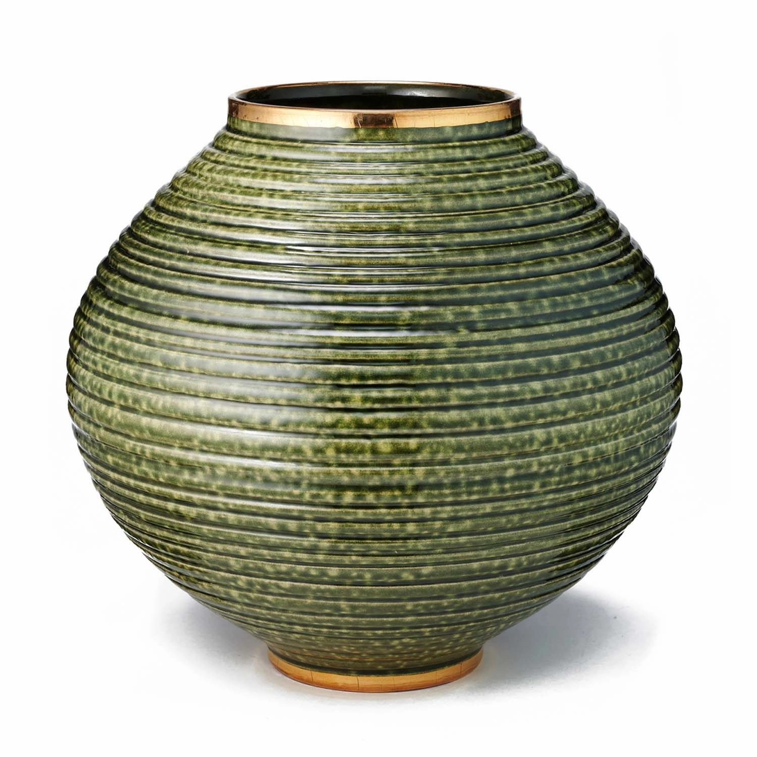 Calinda Moon Vase Forest Greennordic style desktop ornaments
