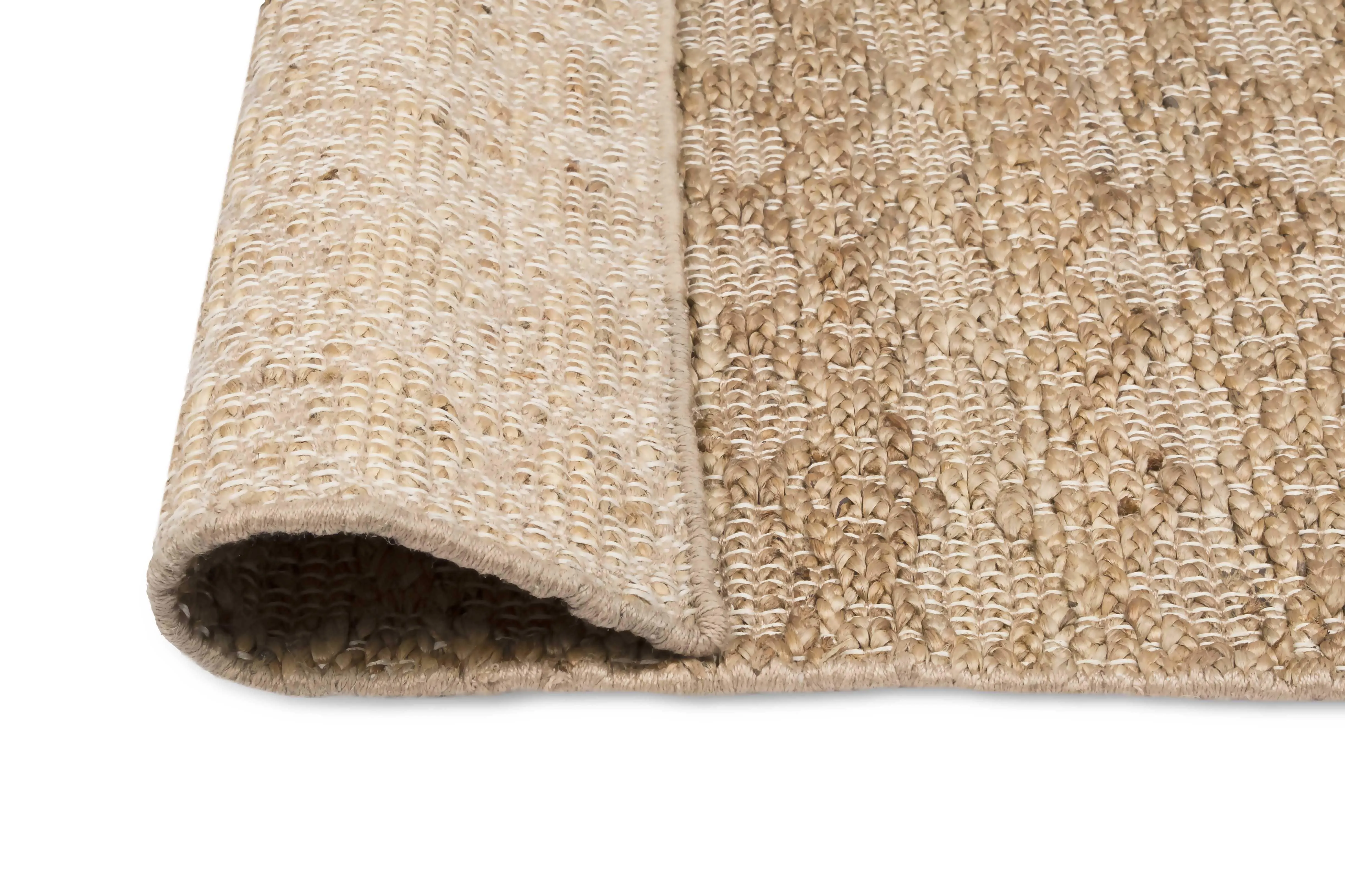 Callie Tribal Natural Diamond Jute Rug *NO RETURNS UNLESS FAULTY