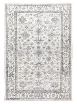 Calliope Grey and Ivory Distressed Washable Rug *NO RETURNS UNLESS FAULTYmodern color block patchwork rug