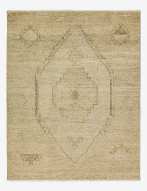 Camiola Hand-Knotted Wool Rugmodern color block patchwork rug