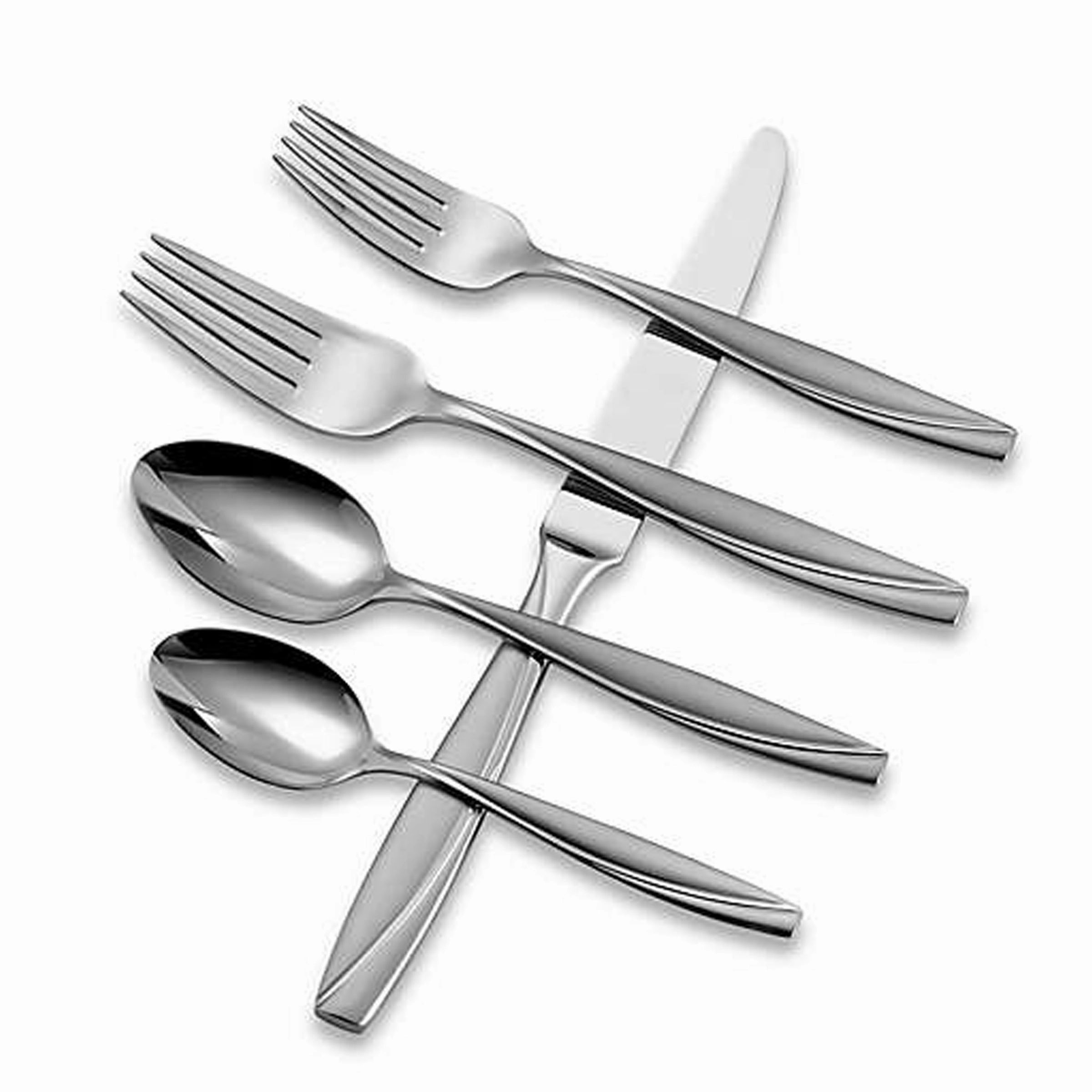 Camlynn Sand 53 Piece Flatware Set