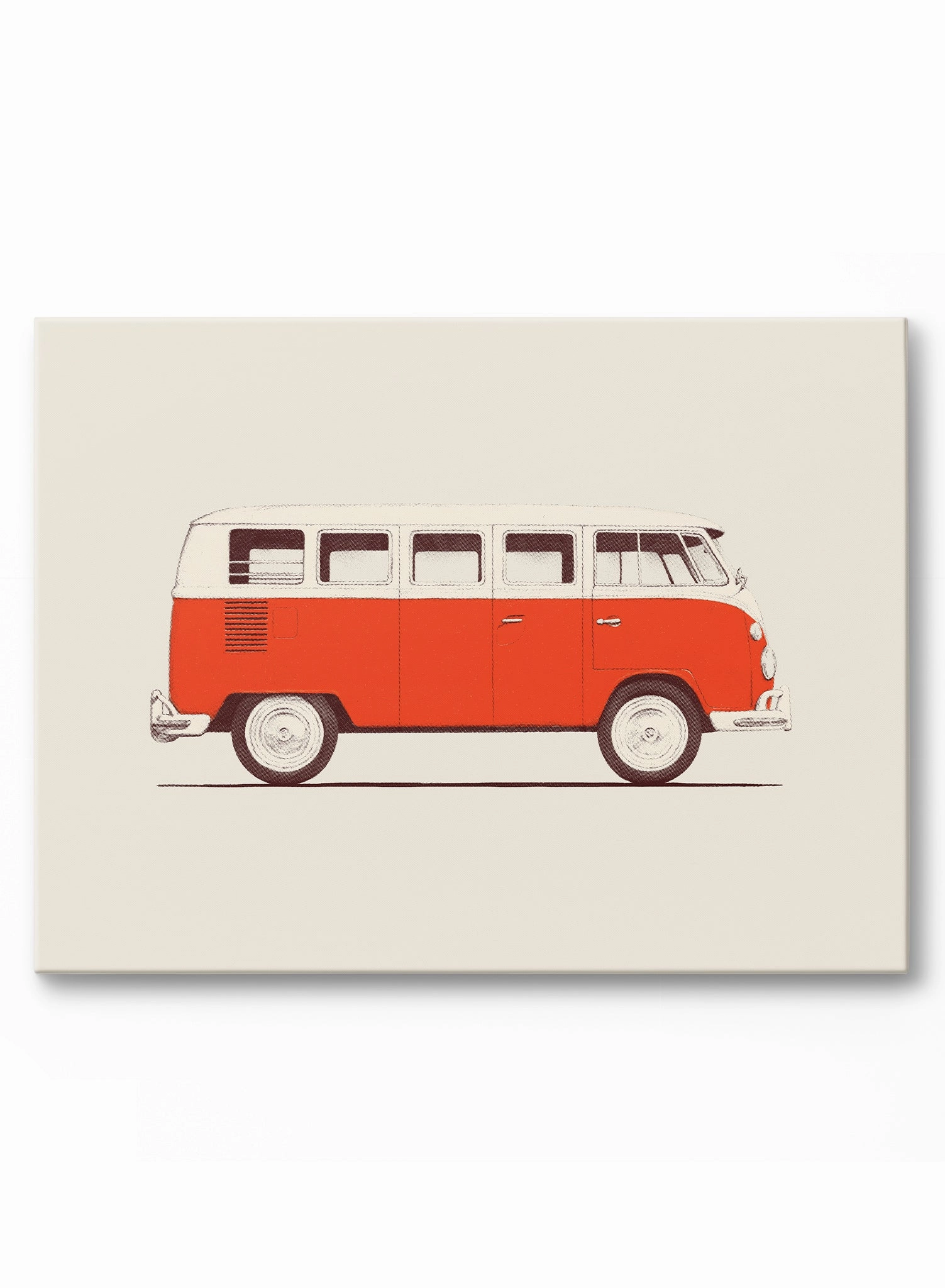 Camper Van, Canvasindoor decorative canvas print
