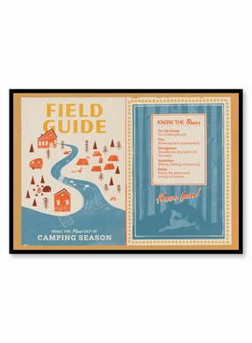 Camping Season, Posterpop culture themed posters