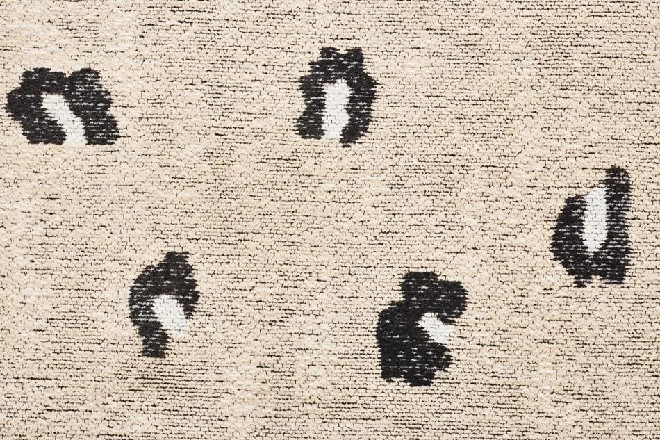 Candice Beige Leopard Animal Pattern Rug *NO RETURNS UNLESS FAULTY