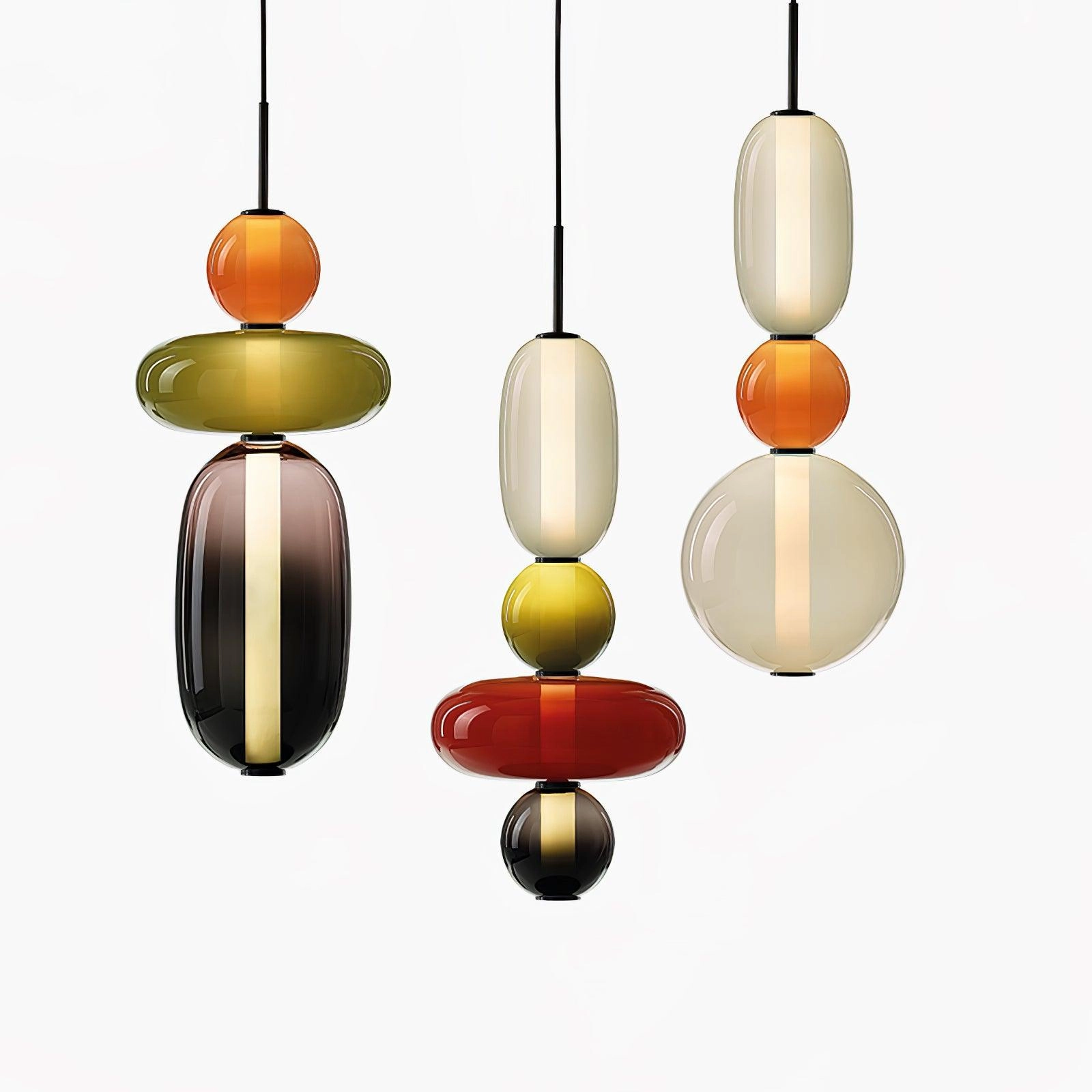 Candied Glass Pendant Light