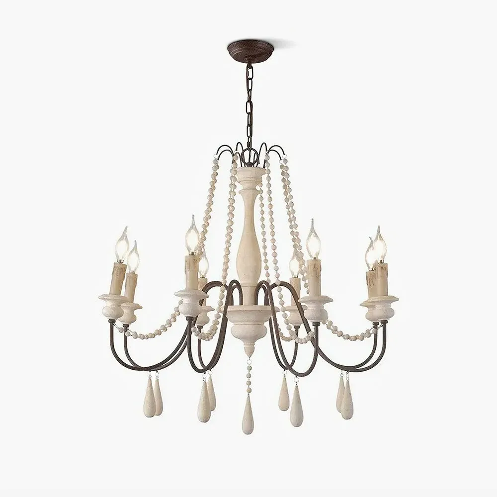 Candle Style Beaded Chandelierrustic chandelier,bedroom chandelier 