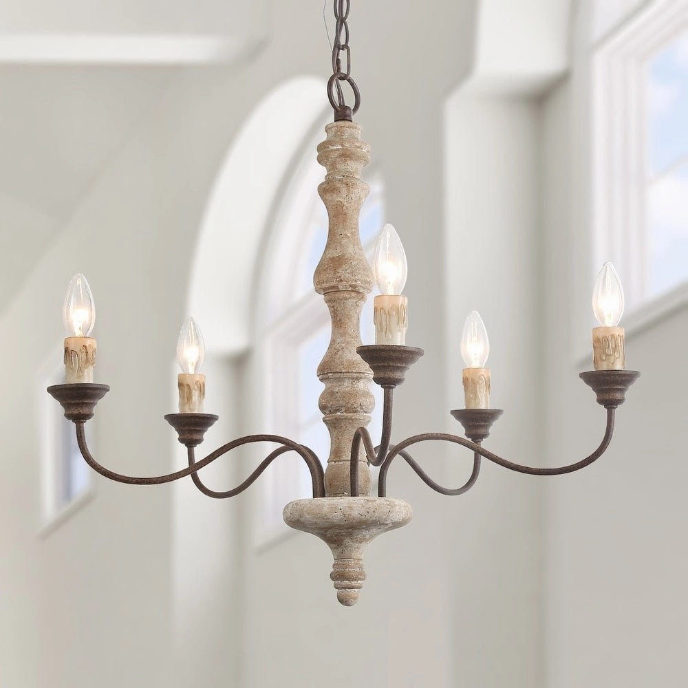 Candlestick Farmhouse chandelier