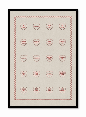Candy Sweetheart, Posterpop culture themed posters