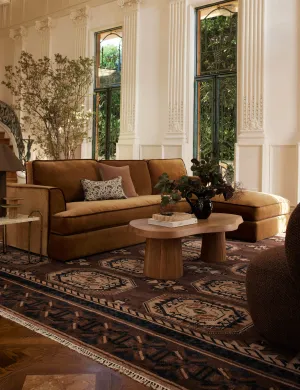 Caprice Hand-Knotted Wool Rugmodern color block patchwork rug