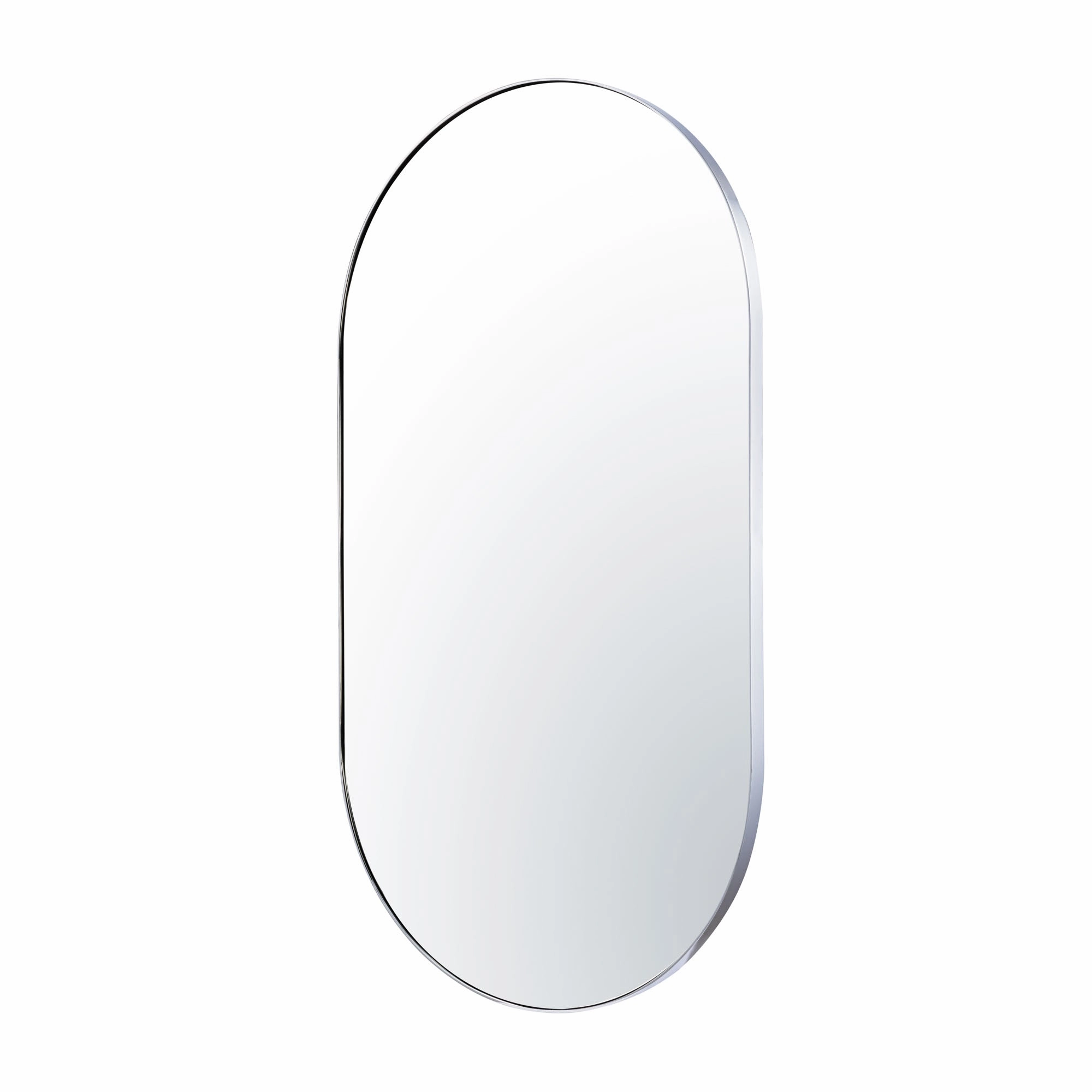 Capsule 434MI22CH 22x40 Oval Mirror - Chrome