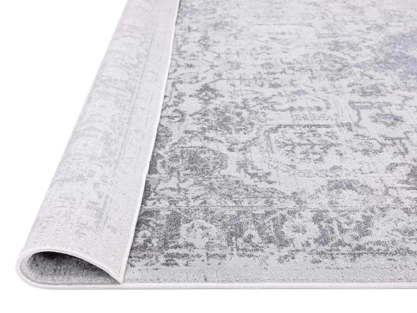 Cara Cream And Grey Transitional Medallion Rug *NO RETURNS UNLESS FAULTY