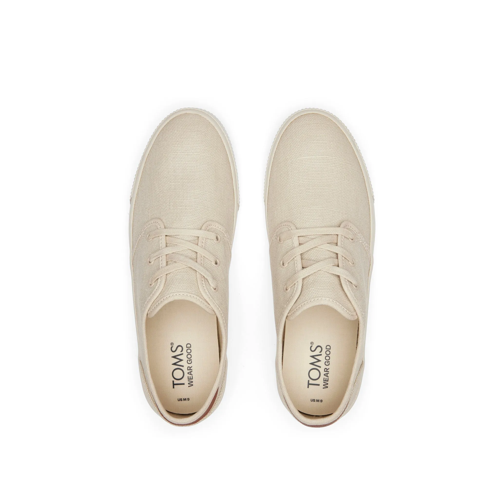 Carlo Cream Heritage Canvas Lace-Up Sneaker