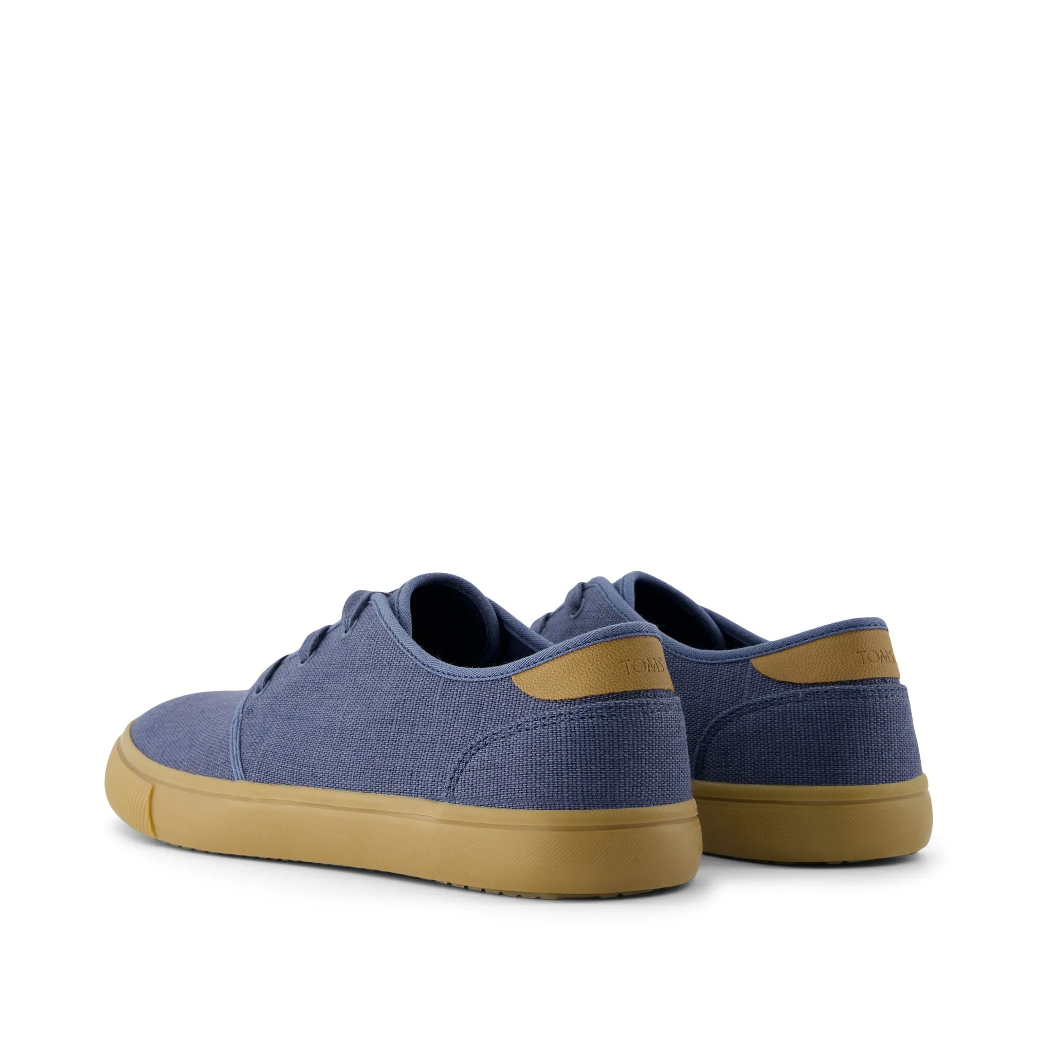 Carlo Slate Blue Heritage Canvas Lace-Up Sneaker