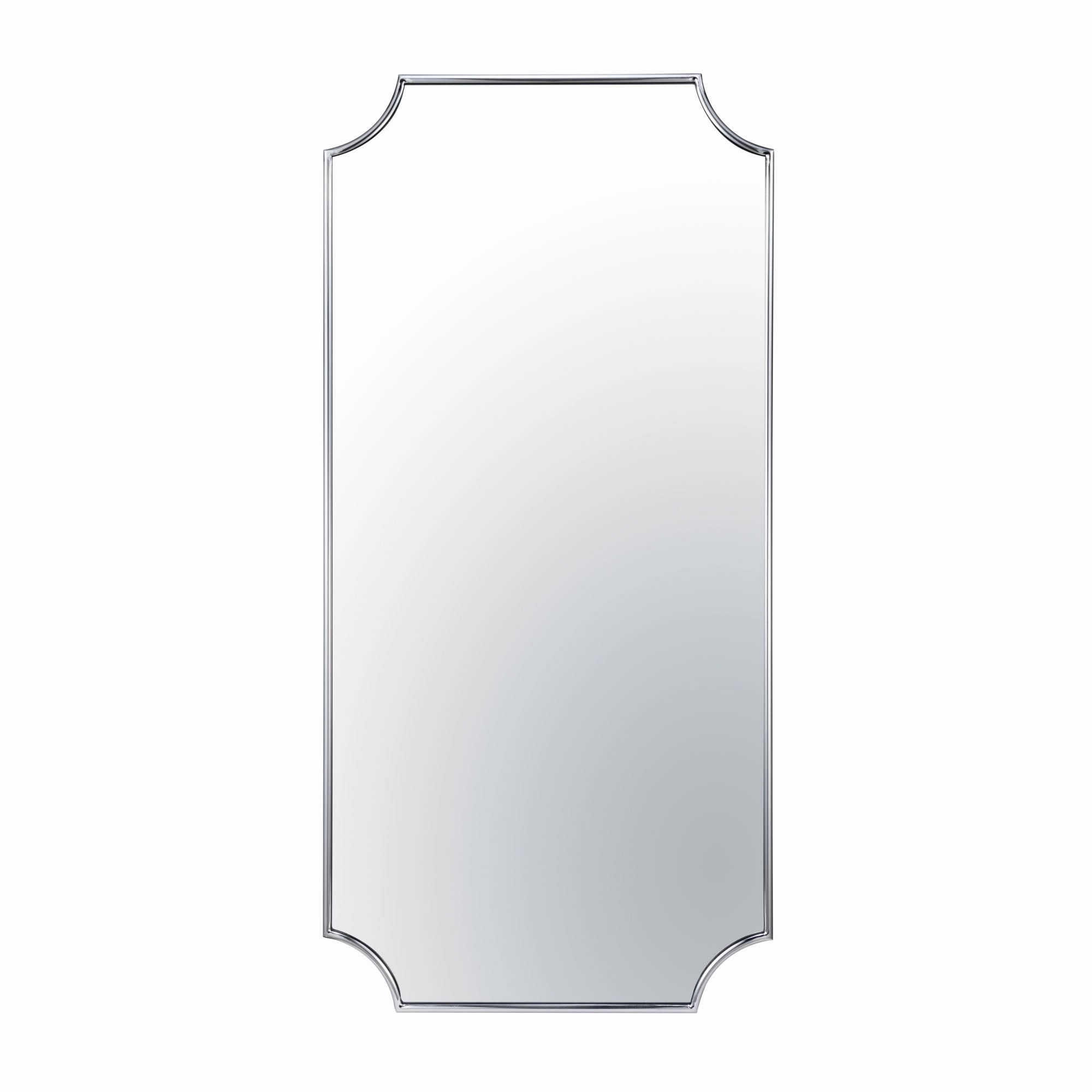 Carlton 431MI24CH 24x50 Beaded Frame Mirror - Chrome