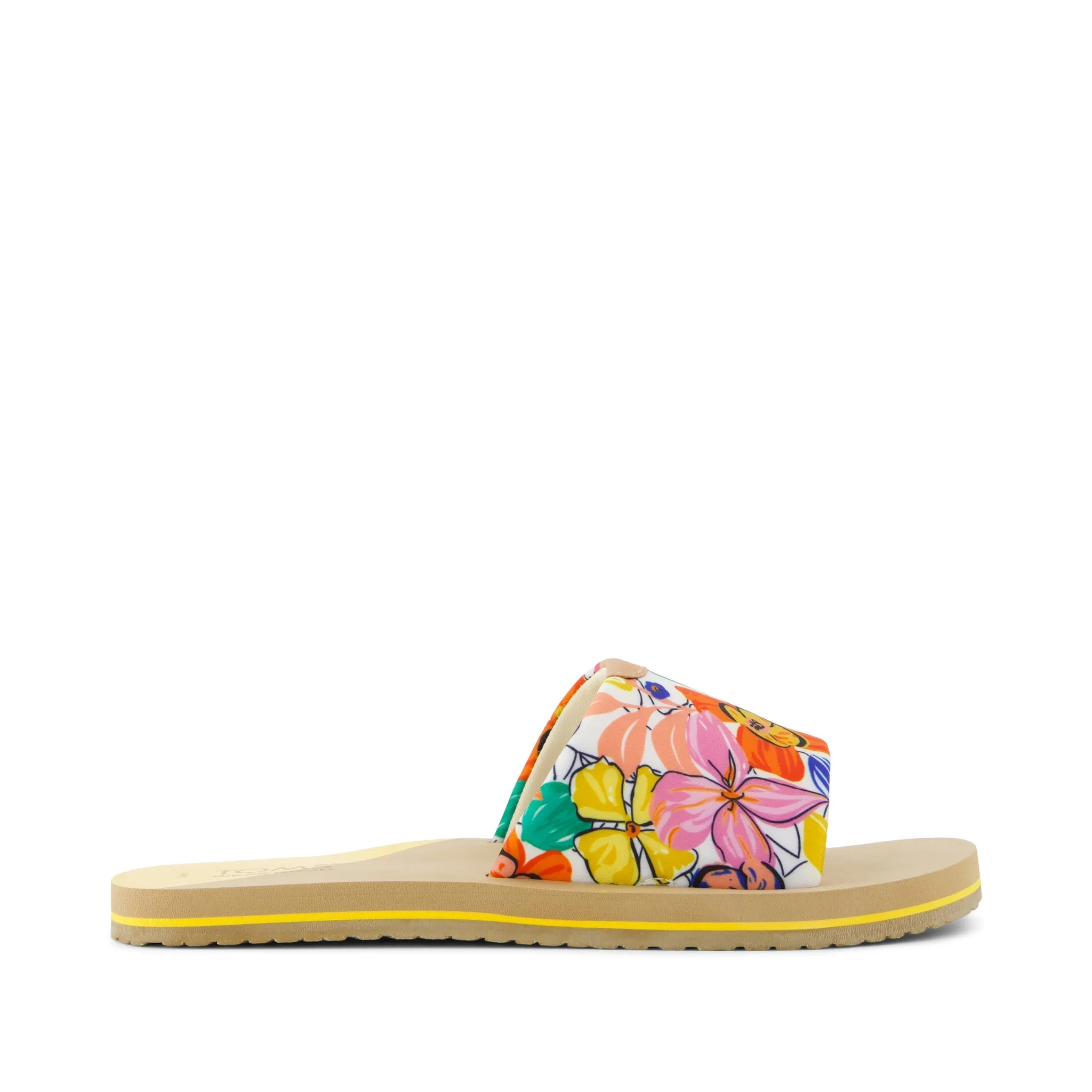 Carly Floral Jersey Slide Sandal