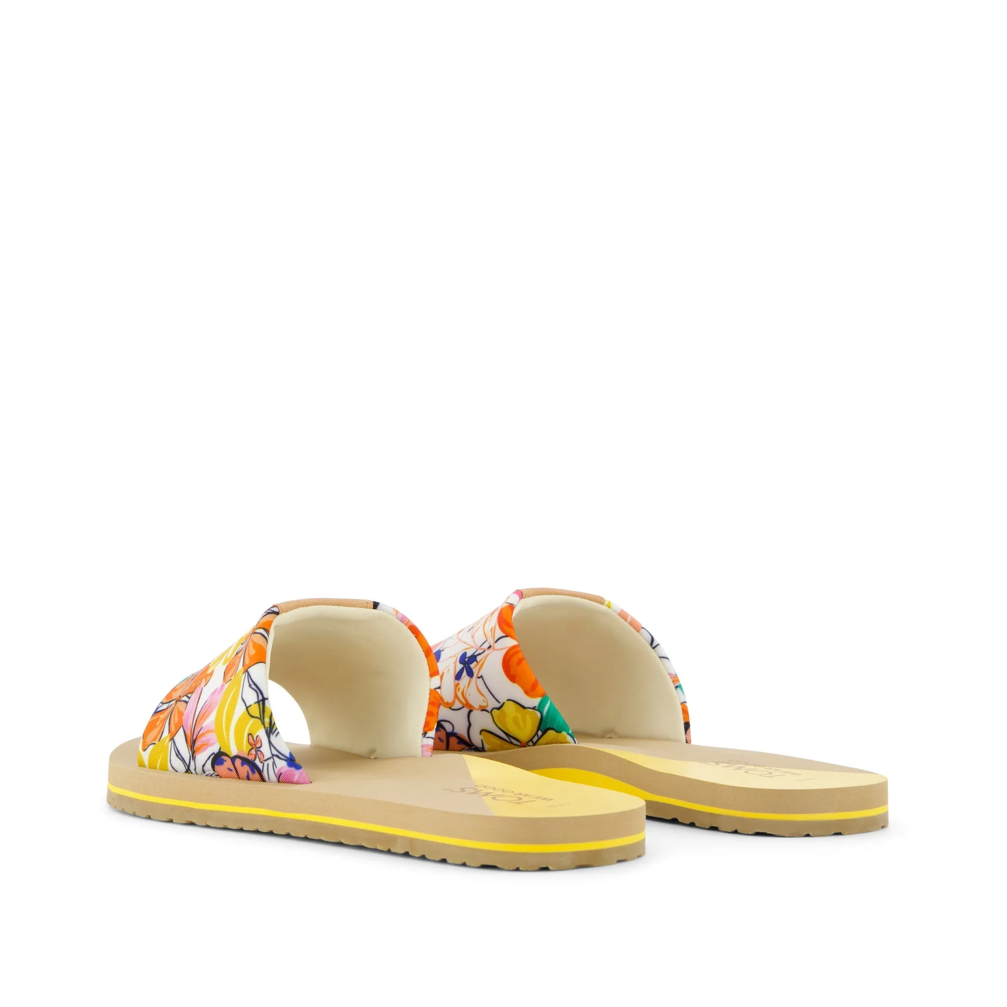 Carly Floral Jersey Slide Sandal
