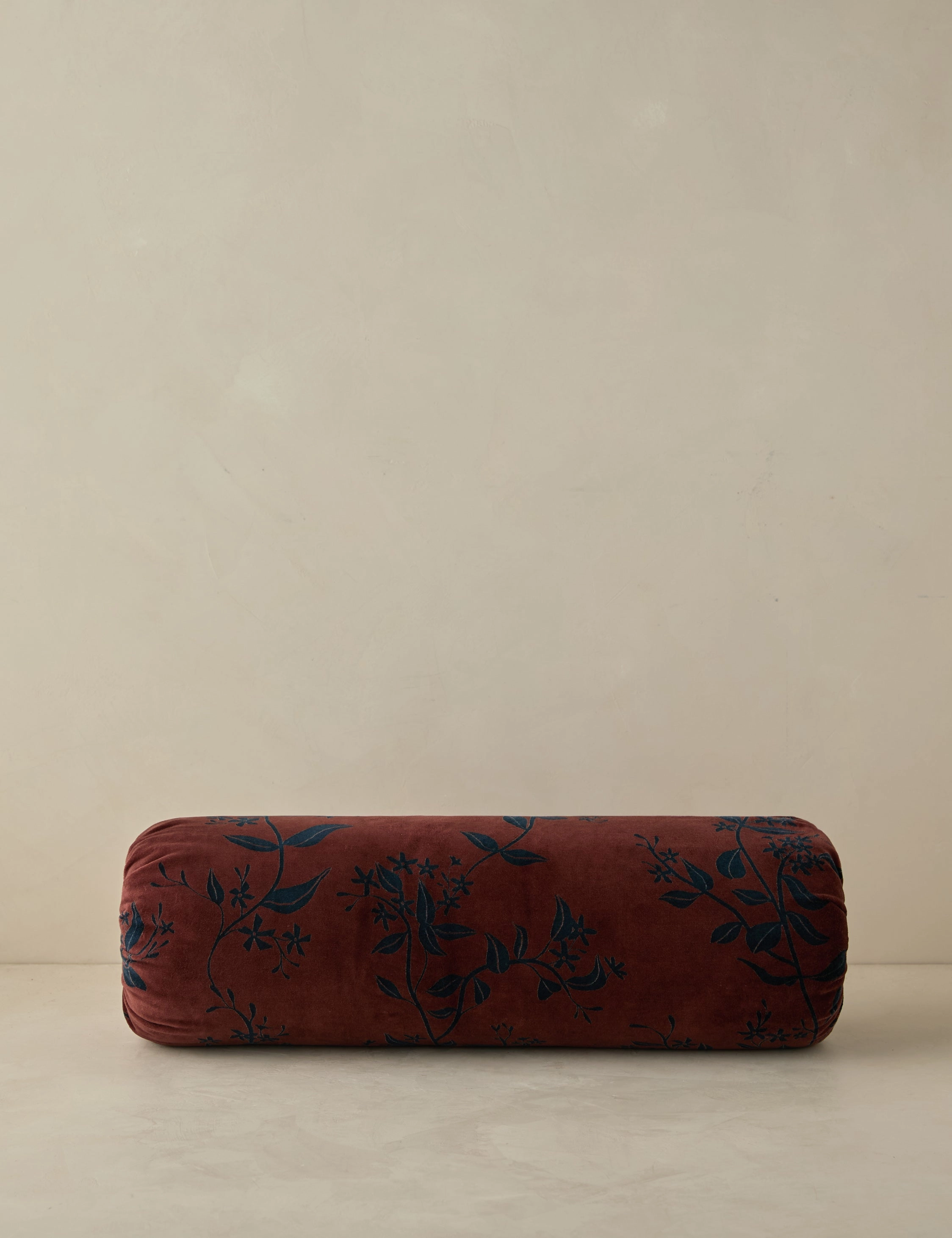 Carmine Velvet Bolster Pillowbedding sets ,throw blankets 