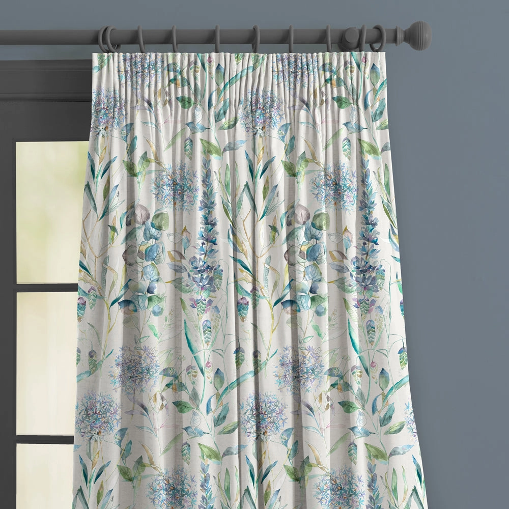 Carneum Ann Printed Made to Measure Curtains Capri