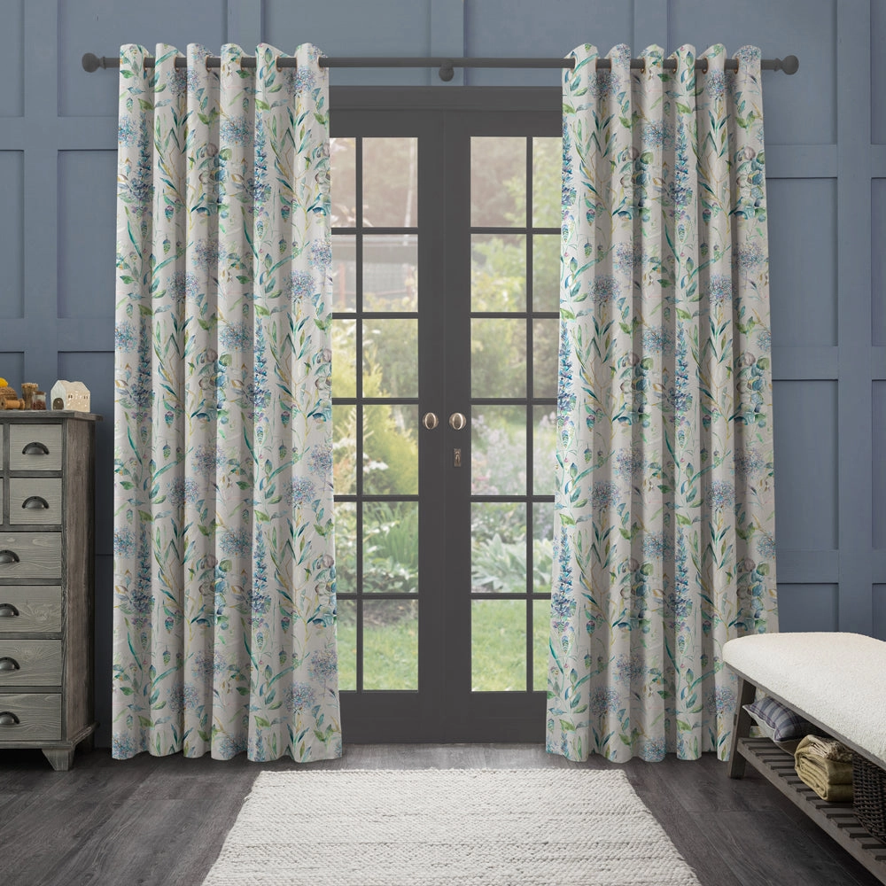 Carneum Ann Printed Made to Measure Curtains Capri