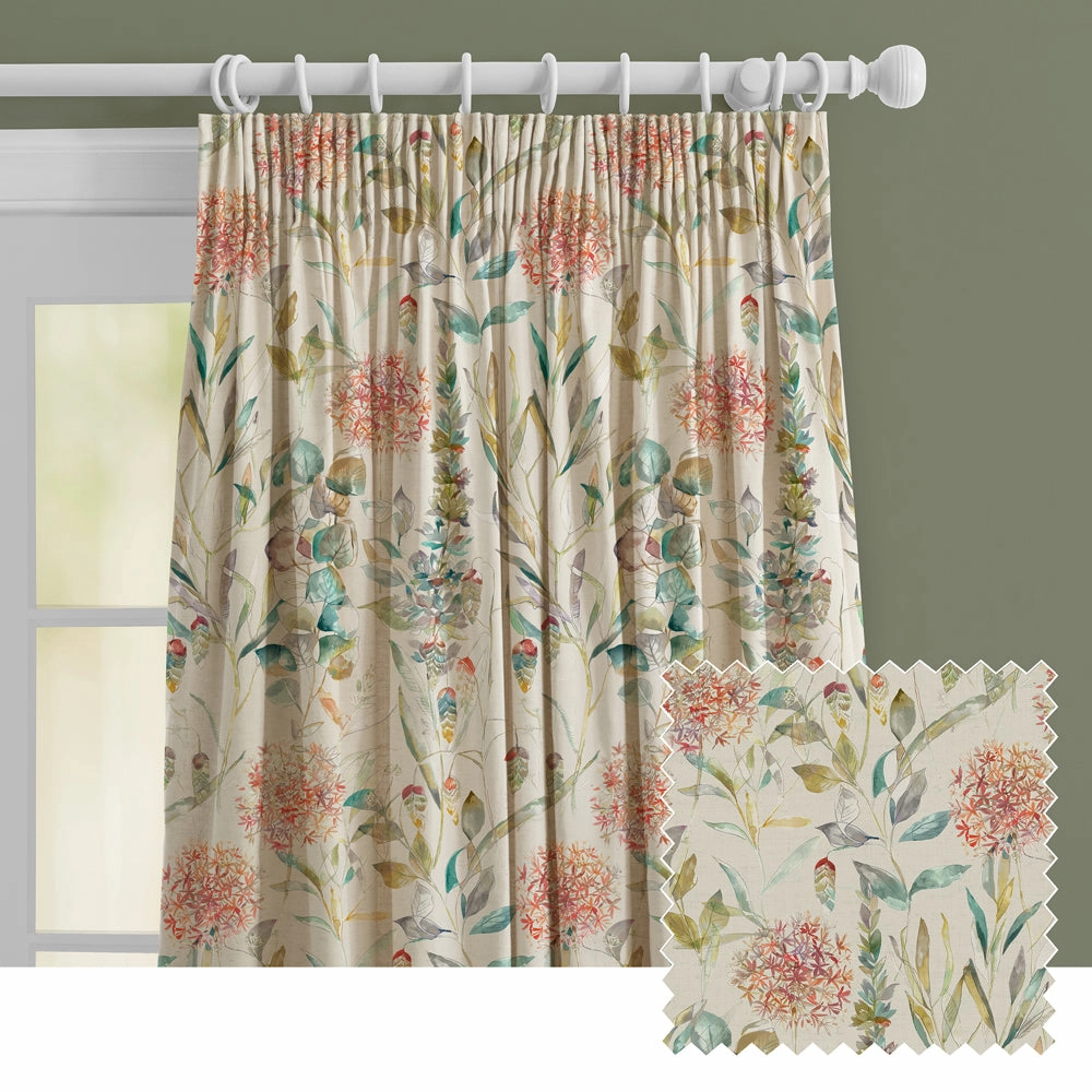 Carneum Printed Made to Measure Curtains Cinnamonbedding sets ,throw blankets 