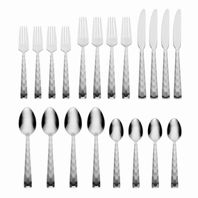 Carnival 20 Piece Flatware Seteco-friendly bamboo fiber tableware set 