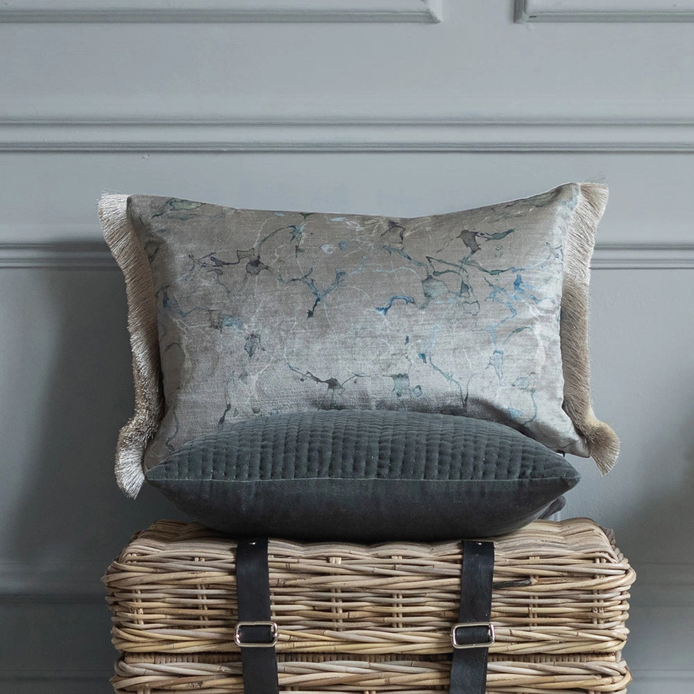 Carrara Fringed Cushion Frostbedding sets ,throw blankets 