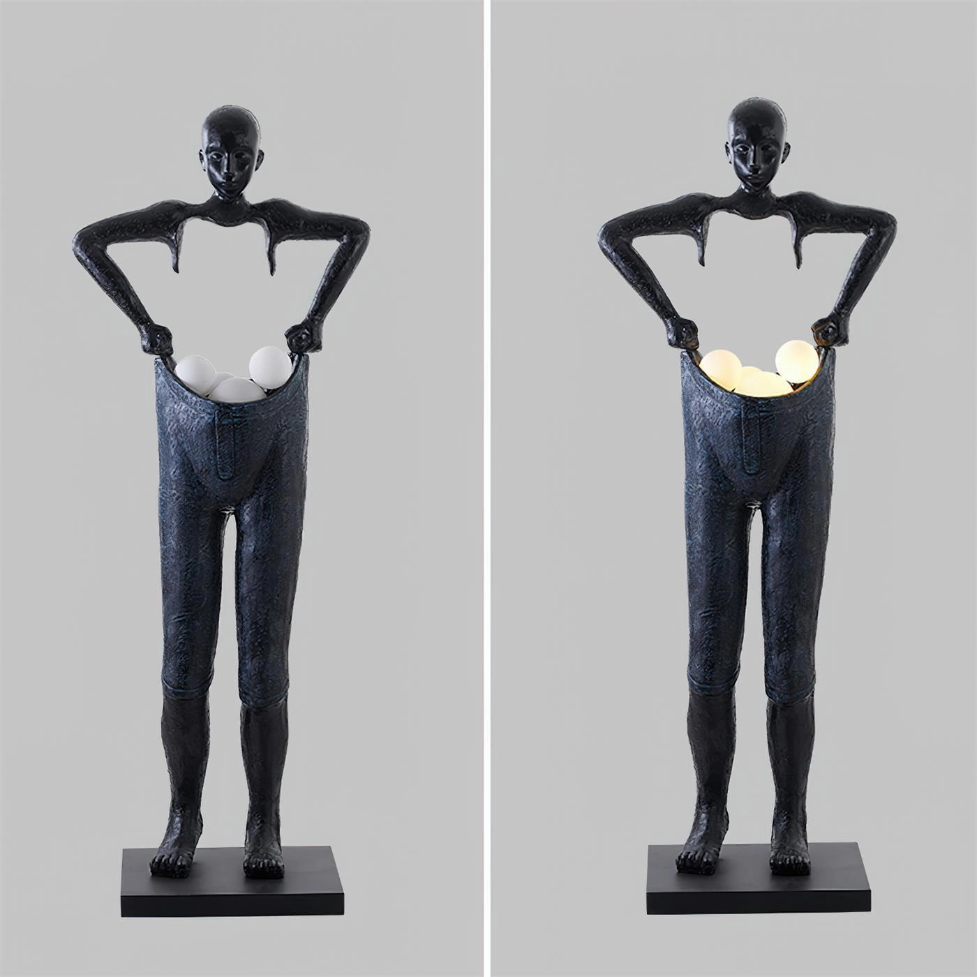 Carrier Sculpture Floor Lamp
