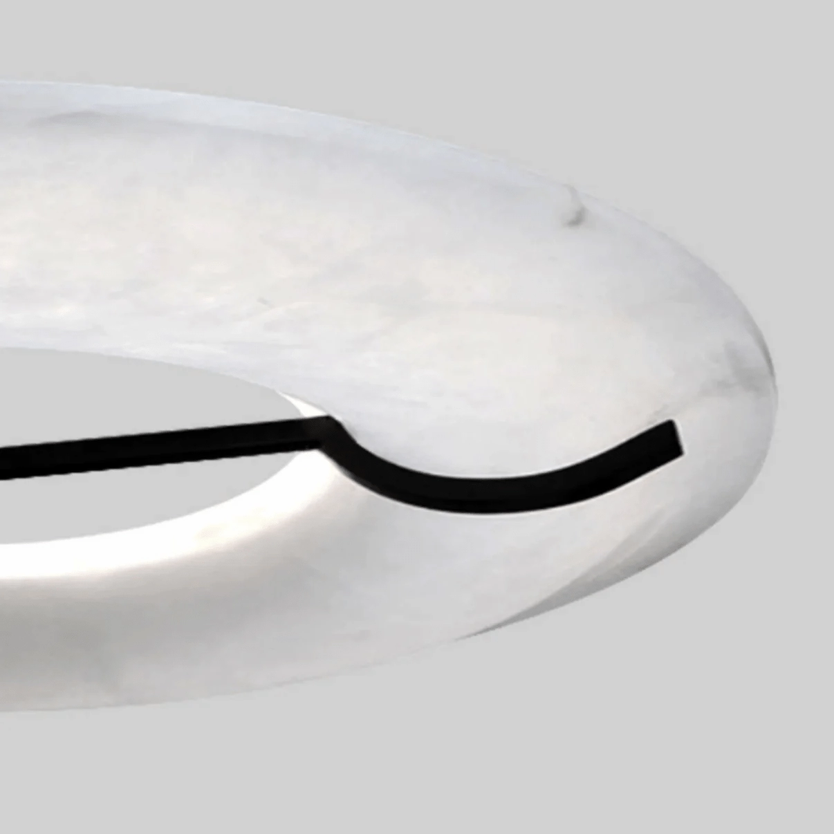 Carve Alabaster Pendant Light